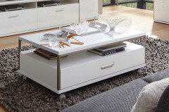 Trento von MCA - Wohnwand II weiß Hochglanz