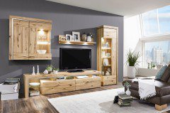 Bruni von IDEAL Möbel - Wohnwand 03 Alteiche