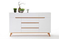 Cervo von MCA furniture - Kommode weiß/ Eiche