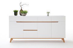 Cervo von MCA furniture - Kommode weiß/ Eiche