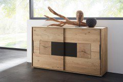 WSM 1600 von Wöstmann - Schiebetüren-Kommode Wildeiche