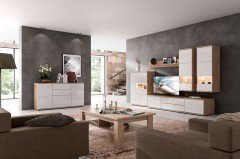 Largo von Stralsunder - Sideboard in Wildeiche und Weiß