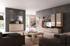 Largo von Stralsunder - Sideboard in Wildeiche und Weiß