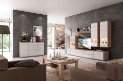 Largo von Stralsunder - Sideboard in Wildeiche und Weiß