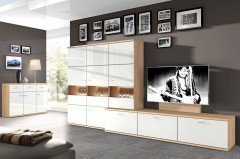 Largo von Stralsunder - Sideboard in Wildeiche und Weiß