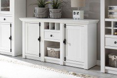 Westerland von Kollektion Letz - Wohnwand 6P PX 23 Pinie weiß