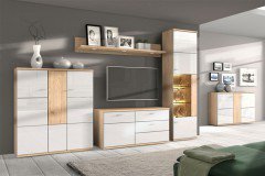 Largo von Stralsunder - Sideboard in Wildeiche und Weiß