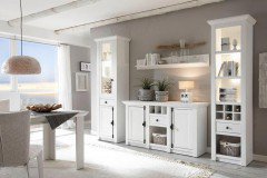 Westerland von Kollektion Letz - Wohnwand 6P PX 23 Pinie weiß