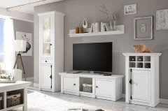 Westerland von Kollektion Letz - Wohnwand 6P PX 23 Pinie weiß