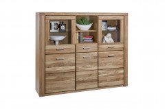 Tabea-living von Elfo Möbel - Wohnwand Wildeiche geölt