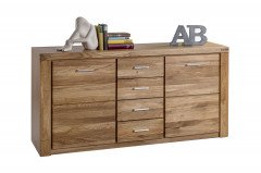 Tabea-living von Elfo Möbel - Wohnwand Wildeiche geölt