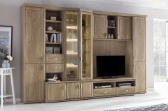 Jasmund von Stralsunder - Wohnwand EB 31505 Naturbuche