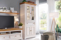 WZ-0133 von GK Möbelvertrieb - Couchtisch I Kiefer weiß