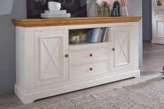 WZ-0133 von GK Möbelvertrieb - Couchtisch I Kiefer weiß