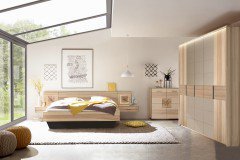 Mira-sleeping von Thielemeyer - Kombikommode mit Hirnholz - Wildeiche