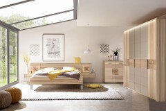 Mira-sleeping von Thielemeyer - Kombikommode mit Hirnholz - Wildeiche