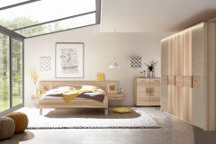 Mira-sleeping von Thielemeyer - Kombikommode mit Hirnholz - Wildeiche