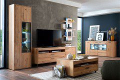 Portland von MCA - Highboard Eiche bianco