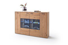 Portland von MCA - Highboard Eiche bianco