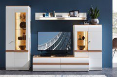 Binz-living von Stralsunder - Highboard BG15072 grau matt