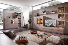 Binz-living von Stralsunder - Highboard BG15072 grau matt