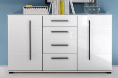 Cantara von Kollektion Letz - Wohnwand 5W iX 91 in Weiß