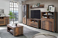 Clif-living von Forte - Lowboard old-wood