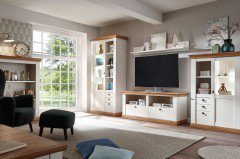 Landhaus von Kollektion Letz - Schrank 8P PC LH 44 in weißer Pinie