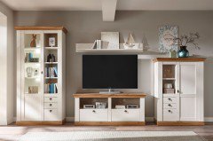 Landhaus von Kollektion Letz - Schrank 8P PC LH 44 in weißer Pinie