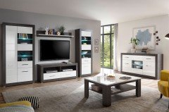 Etero von Kollektion Letz - Sideboard 88 i8 EO 52 weiß Hochglanz