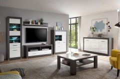 Etero von Kollektion Letz - Sideboard 88 i8 EO 52 weiß Hochglanz