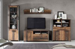 Clif-living von Forte - Lowboard old-wood