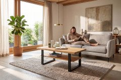 Tina-living von Elfo Möbel - Couchtisch 2282 Eiche geölt