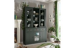 Ascot von Kollektion Letz - Wohnwand 9N NX A3 in Grün