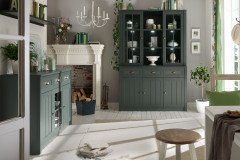 Ascot von Kollektion Letz - Wohnwand 9N NX A3 in Grün