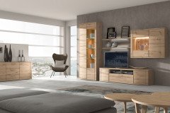 Siena-living von RMI Möbel - Wohnwand 1830-32 Sonoma Eiche