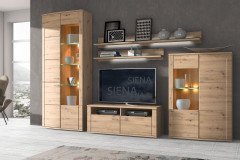 Siena-living von RMI Möbel - Wohnwand 1830-32 Sonoma Eiche
