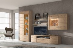 Siena-living von RMI Möbel - Wohnwand 1830-32 Sonoma Eiche
