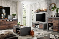 Brooklyn von Kollektion Letz - Vitrine 9MDMBR23 in Old Mix