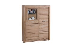 Tabea-living von Elfo Möbel - Wohnwand Wildeiche geölt