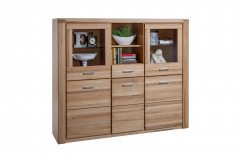 Tabea-living von Elfo Möbel - Wohnwand Wildeiche geölt