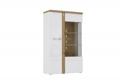 Tuluza von Forte - Sideboard weiß/ Artisan Eiche