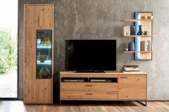 Portland von MCA - Highboard Eiche bianco