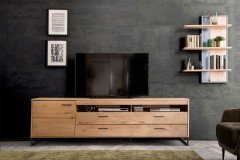 Portland von MCA - Highboard Eiche bianco