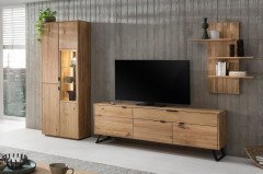 Lissabon von Quadrato - Couchtisch Wildeiche bianco