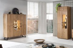 Lissabon von Quadrato - Couchtisch Wildeiche bianco