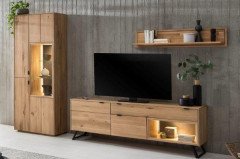 Lissabon von Quadrato - Couchtisch Wildeiche bianco