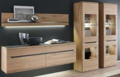 Ameno-living von Decker - Couchtisch Wildeiche/ Schiefer