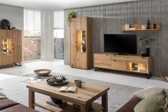 Lissabon von Quadrato - Couchtisch Wildeiche bianco