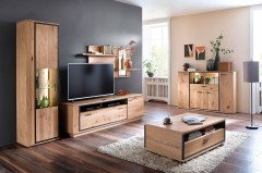 Campinas von MCA - Sideboard Eiche bianco/ Asteiche bianco